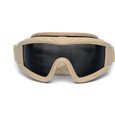 Paintball Protections Greenzech Brown Military Airsoft Tactical Goggles