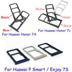 SIM-kortfack Huawei Huawei Honor 7A 7C P Smart SIM Card Tray Slot Holder Adapter