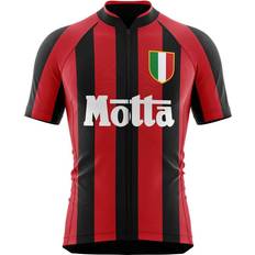 5XL Game Jerseys Airo Sportswear Milan 1990s Concept Cycling Jersey Men's Red Polyester