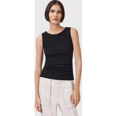Skinn Linnen AllSaints Top Katarina - Black