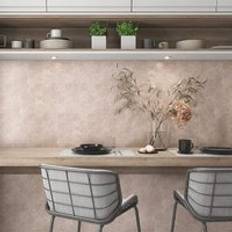 Mosaic tiles Total Tiles Intense Sand Hexagonal Porcelain Mosaic Tile 265mm x 283mm