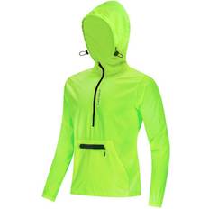 Wosawe Men Cycling Windbreaker Windproof Breathable Bike Jacket - Green