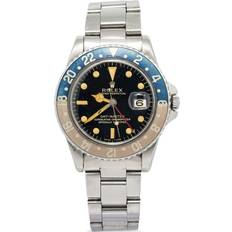 Rolex Clasp Wrist Watches Rolex GMT Master 40mm Men Stainless Steel Sapphire Glass One Size Black