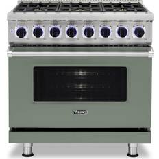 Ranges Viking VDR73626BLP 7 Series 36 Inch Wide 5.6 Cu Ft Free Standing Dual Fuel Range