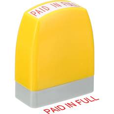 Postage & Packaging Supplies Uxcell Full Notice Office Stamp Yellow