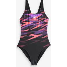 Lilla Badetøj Speedo Women's Hyperboom Placement Muscleback Badedragt - Sort
