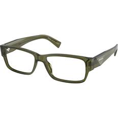 Briller & Læsebriller Prada PR B09VF Asian Fit 25A1O1 57 Briller Mænd Grøn 57mm