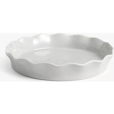 Bakeware John Lewis Leckford Farm Ceramic 27.6 cm Light Grey Pie Dish