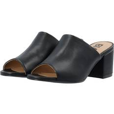Blokhæl Sandaler med hæl Bianco Biacate Mule Faux Leather - Black