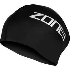 Zone3 Long Hair Swim Cap Black