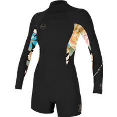 Dame flyverdragt O'Neill Dame Bahia 2/1mm Back Zip Langærmet Flyverdragt Våddragt