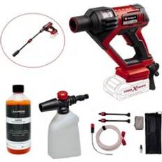 Einhell Cordless Pressure Washer 24 Bar 18V 4 In 1 Hypresso + Snow Foam Kit