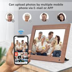 Digital Photo Frames Andoer 10 Inch WiFi Digital Photo Frame 1280 x 800 IPS