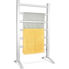 Heated Towel Rails Casart 2-in-1 Multifunctional Electric Towel Warmer 100W Heater Drying Cloth Stand Rack