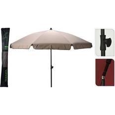 Koopman Tampa Strandparasol - Taupe 200cm