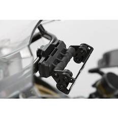 SW-Motech Motorcycle GPS Mount For Crossbar - Black