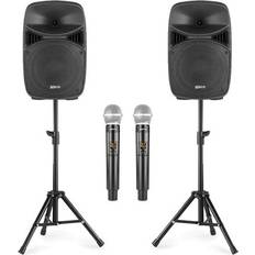 Vonyx Karaoke Högtalarset Med Stativ 1000W