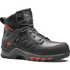 Black Safety Boots Timberland Pro Hypercharge Leather Boot - Black/Orange