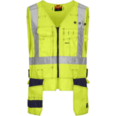 Tranemo workwear Arbetsvästar Tranemo workwear Varselhantverksväst Stretch - HV Gul/Marin