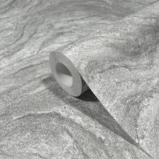 Grey - Solid Colours - Woven Wallpapers Marburg Struktura 2545758