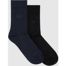 Dickies Herr Underkläder Dickies Ribbade Strumpor 2-Pack - Svart