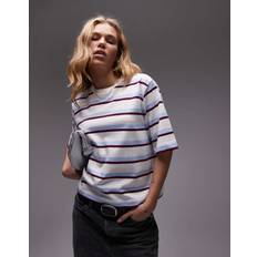 Arket Tøj Arket T-shirt Med Multifarvede Striber - Multifarvet