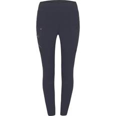 Grå Rytterudstyr Cavallo Lin Ridetights Med Fuld Grip - Grå