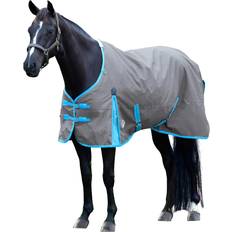 Weatherbeeta Comfitec Classic Standard Neck Lite Plus - Grey/Bright Blue/White