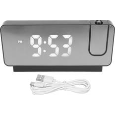 Väckarklockor Goolrc Projection Alarm Clock Time Date Temperature Display 180 Degree Wide Angle HD LED Screen Black