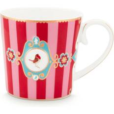 PiP Studio Kopper PiP Studio Love Birds Krus 25 cl Porcelæn Rød Krus 25cl