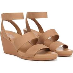 Nubuck Heeled Sandals Naturalizer Priya Wedge Sandal - Brown