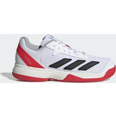 Adidas Red Racket Sport Shoes adidas Courtflash Tennis Shoes Kids - Cloud White/Core Black/Lucid Red