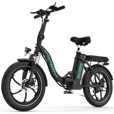 Electric Bikes Hitway Blue 6.5 Inch E Scooter LED Hoverboard Men's Bike