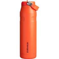 Stanley 36 oz. IceFlow Flip Straw 2.0 Bottle, Orange Water Bottle