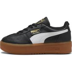 Puma Palermo Elevata Leather Sneakers - Black/Gum