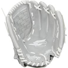 Rawlings 11" Softball Series Fastpitch Glove Gray/Turquoise/Aqua Sball/Bball Glove And Mitt at Academy Sports