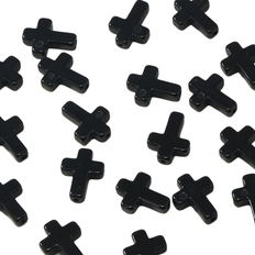 Shein 20pcs/set Fashionable Cross Design DIY Bead For Women For DIY Jewelry Making
