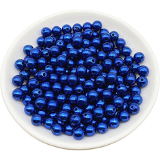 Blue DIY Shein 1pack Faux Pearl DIY Bead