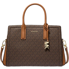 Michael Kors Henkeltasche Laila Medium Mit Signature-Logomuster - Braun