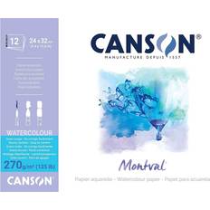 Canson montval Canson Block Akvarell Montval Gt 24x32CM