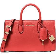 Michael Kors Scarlett Extra-Small Leather Crossbody Bag - Red
