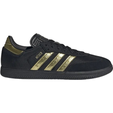 Adidas Soccer Shoes adidas Samba Mexico Casual Shoes - Black/Gold Metallic