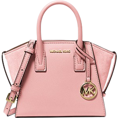 Michael Kors Avril Extra-Small Leather Suede Satchel - Pink