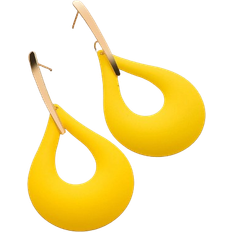 Shein Hollow Out Water Drop Earrings