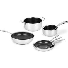 Norskaer Non-stick Master Sæt med låg 7 dele