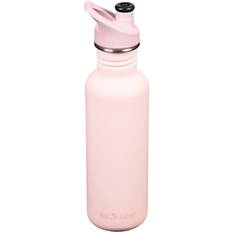klean-kanteen Classic 800 ml Sport Cap Heavenly Pink Vannflaske 0.8L