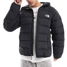 The North Face Laurez Logo Hooded Puffer Jacket - Black