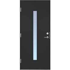 Scandidoor Torp Ytterdörr Frostat glas S 9000-N H (90x210cm)