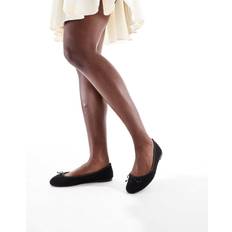 PU Ballet Flat - Black