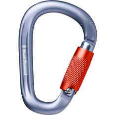 Black Diamond Klättring Black Diamond Pearlock Twistlock Carabiner Gray